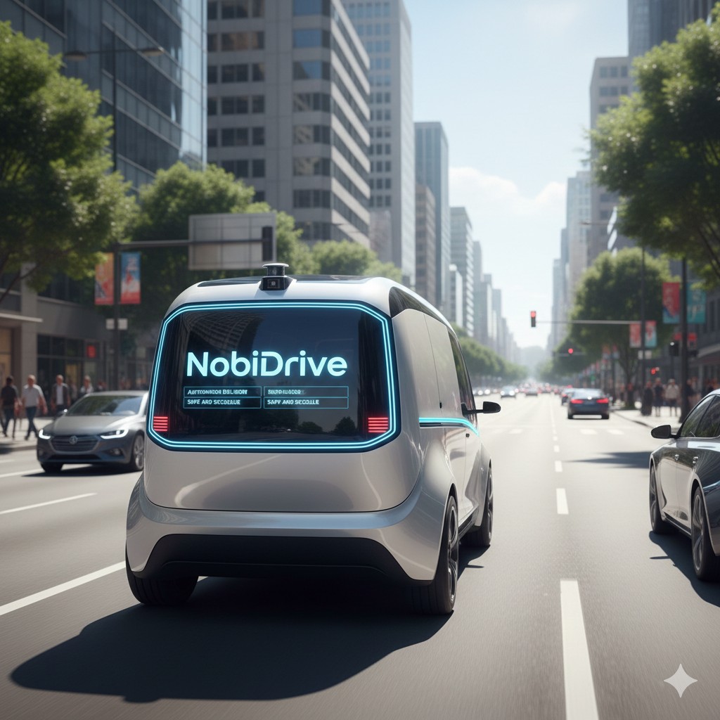 NobiDrive autonomous delivery van